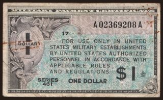 MPC, 1 dollar, 1946