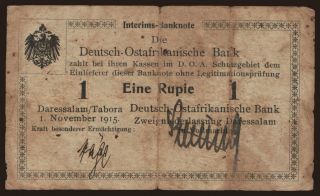 1 Rupie, 1915