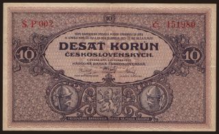 10 korun, 1927