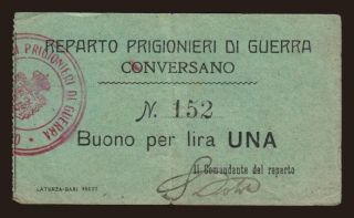 Conversano, 1 lira, 191?