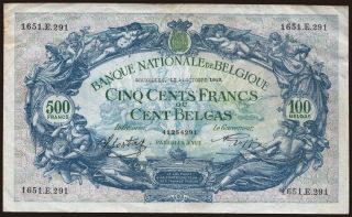 500 francs, 1943