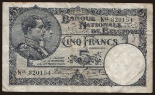 5 francs, 1923