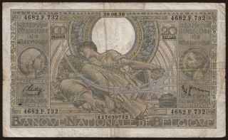 100 francs, 1938