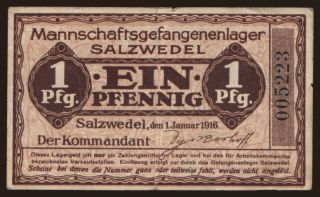 Salzwedel, 1 Pfennig, 1916
