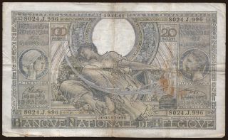 100 francs, 1941
