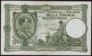1000 francs, 1944