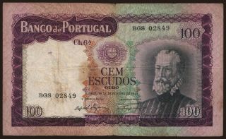 100 escudos, 1961