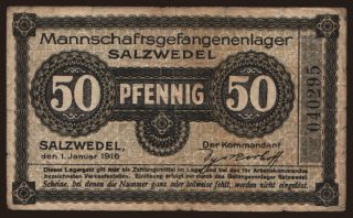 Salzwedel, 50 Pfennig, 1916