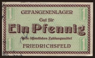 Friedrichsfeld, 1 Pfennig, 191?