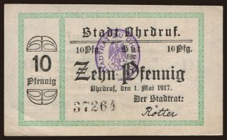 Ohrdruf, 10 Pfennig, 1917