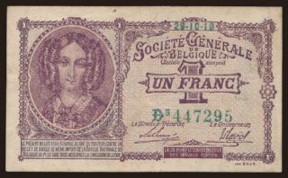 1 franc, 1918