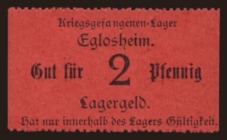 Eglosheim, 2 Pfennig, 191?