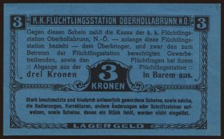 Oberhollabrunn, 3 Kronen, 191?