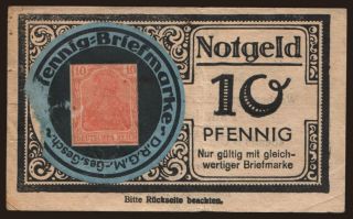 Elberfeld/ Café-Veriété Bavaria, 10 Pfennig, 191?
