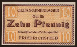 Friedrichsfeld, 10 Pfennig, 191?