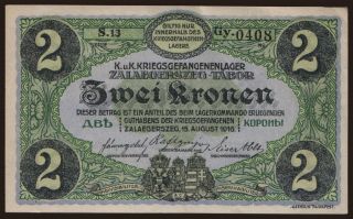 Zalaegerszeg, 2 Kronen, 1916