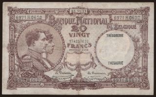 20 francs, 1931