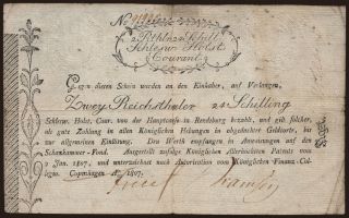 Schleswig-Holstein, 2 Reichsthaler 24 Schilling, 1807