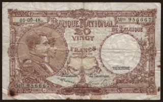 20 francs, 1948