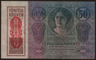 50 Kronen, 1914(19)