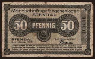 Stendal, 50 Pfennig, 1916