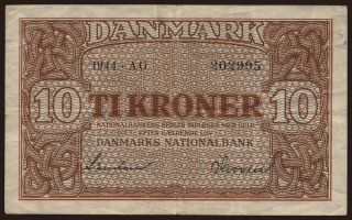 10 kroner, 1944