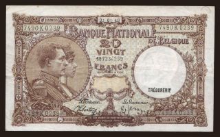 20 francs, 1940