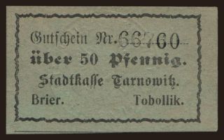 Tarnowitz, 50 Pfennig, 1917