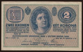 2 Kronen, 1914