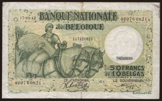 50 francs, 1942