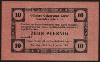 Bischofswerda, 10 Pfennig, 1916