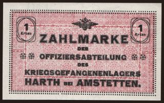 Harth bei Amstetten, 1 Krone, 1914