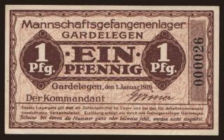 Gardelegen, 1 Pfennig, 1916