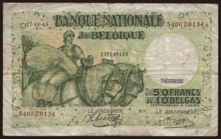 50 francs, 1943