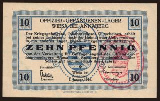 Wiesa bei Annaberg, 10 Pfennig, 1916