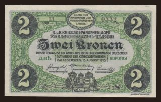 Zalaegerszeg, 2 korona, 1916