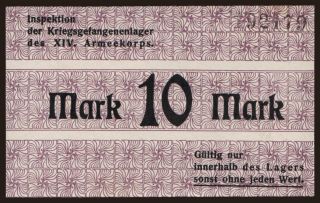 Karlsruhe, 10 Mark, 191?