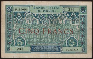 5 francs, 1924