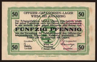 Wiesa bei Annaberg, 50 Pfennig, 1916