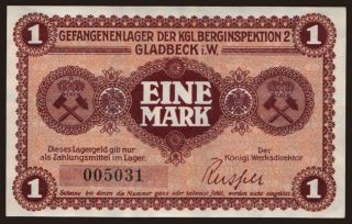 Gladbeck, 1 Mark, 191?