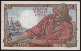 20 francs, 1942