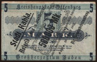 Kahla/ Stadt, 500.000 Mark, 1923
