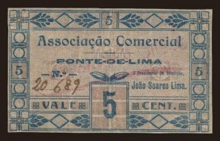 Ponte de Lima, 5 centavos, 191?