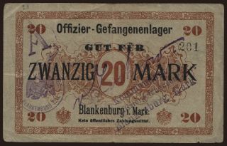 Blankenburg, 20 Mark, 191?