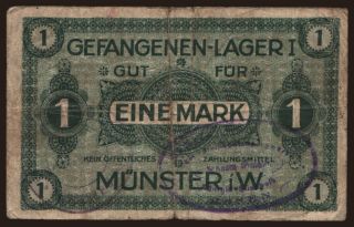 Münster, 1 Mark, 191?