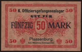 Plassenburg, 50 Mark, 191?