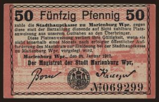 Marienburg (Malbork), 50 Pfennig, 191?