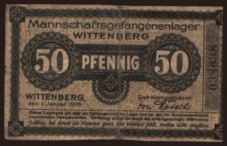 Wittenberg, 50 Pfennig, 1916