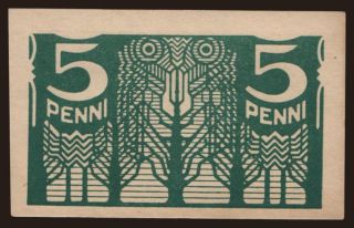 5 penni, 1919