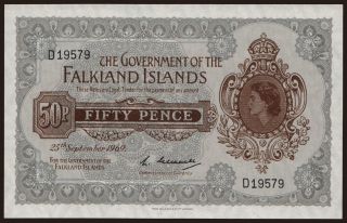 50 pence, 1969